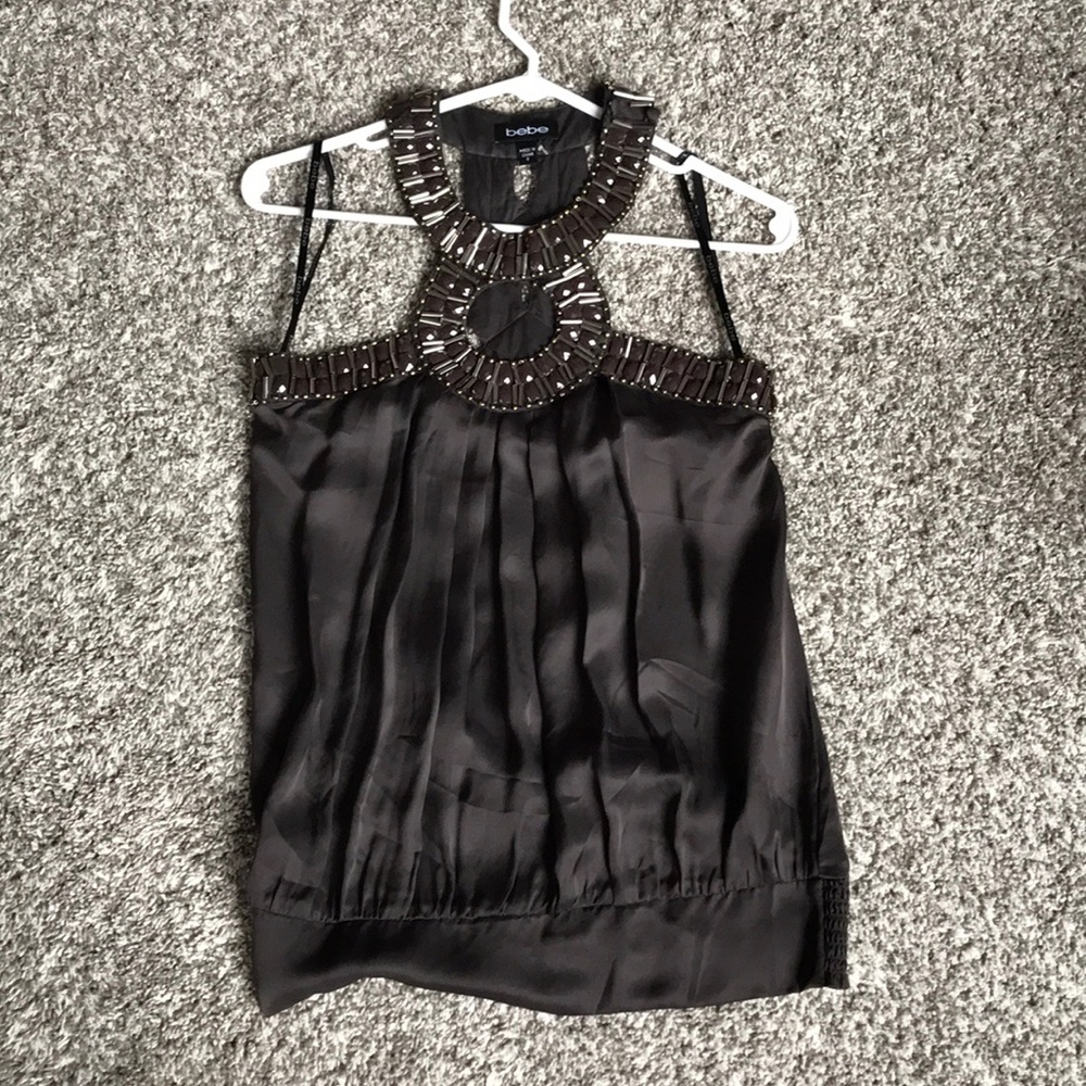 BEBE Beaded shirt